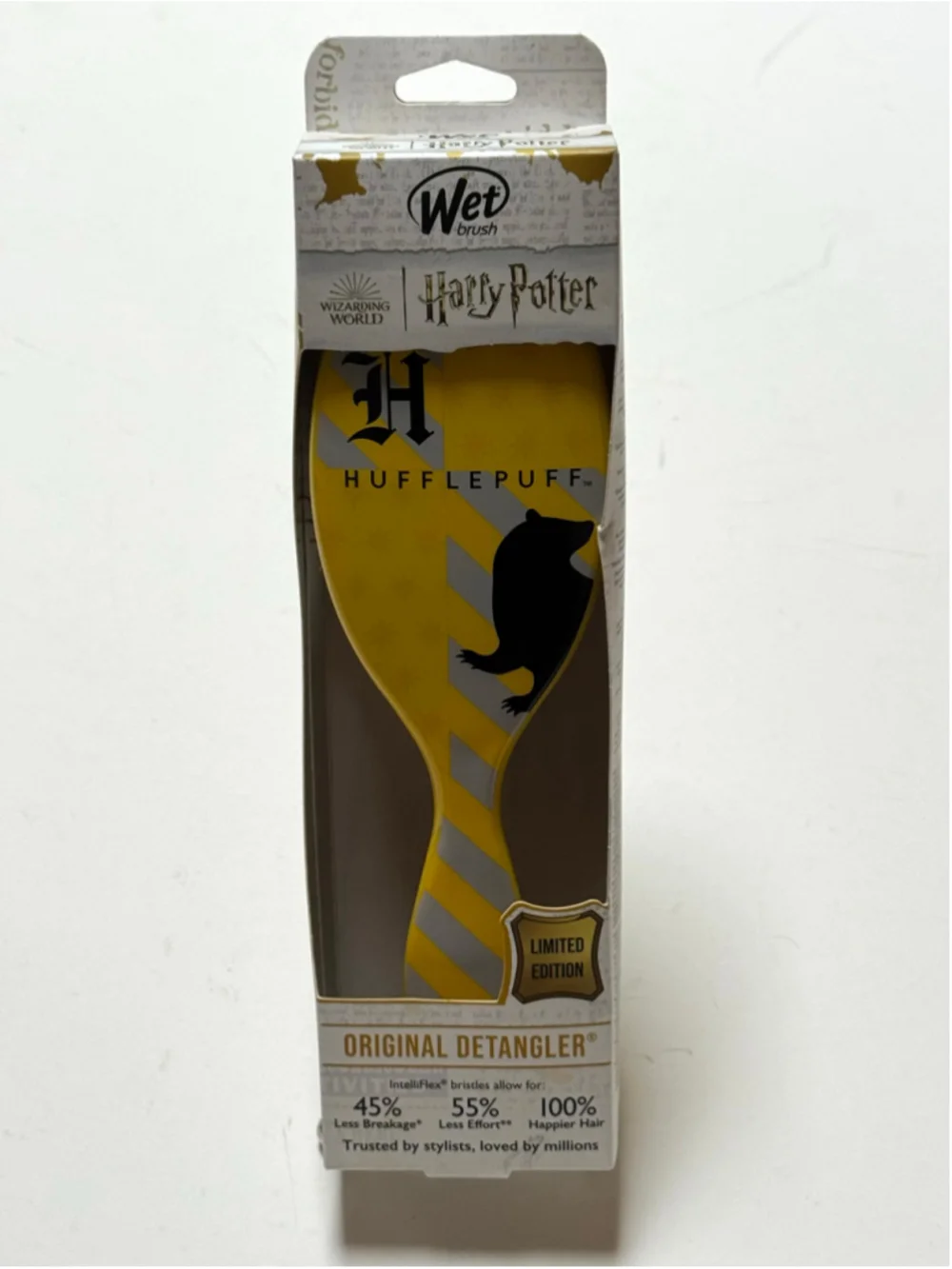 Wet Brush Limited Edition Harry Potter Hufflepuff Detangler Hair Brush
